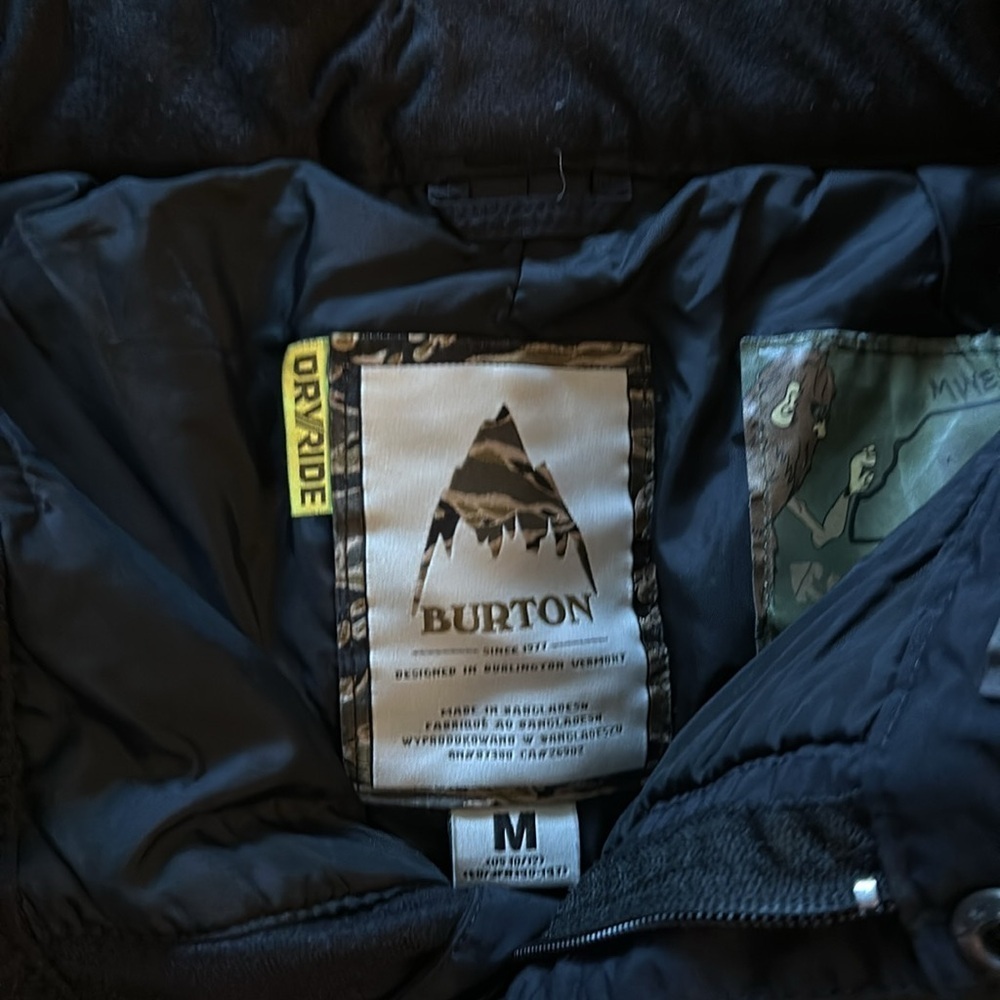 Burton sz m kids ski snowboard pants great pre owned  condition - Picture 3 of 9